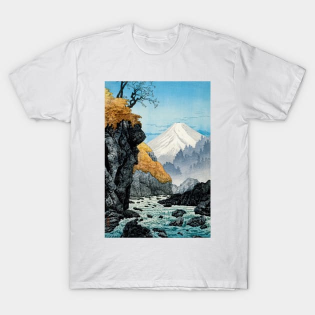 Foot of Mount Ashitaka (1932) by Hiroaki Takahashi T-Shirt by Oldetimemercan